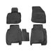 OMAC 3401444 Ensemble de tapis de sol noir, ETP (élastomère thermoplastique)