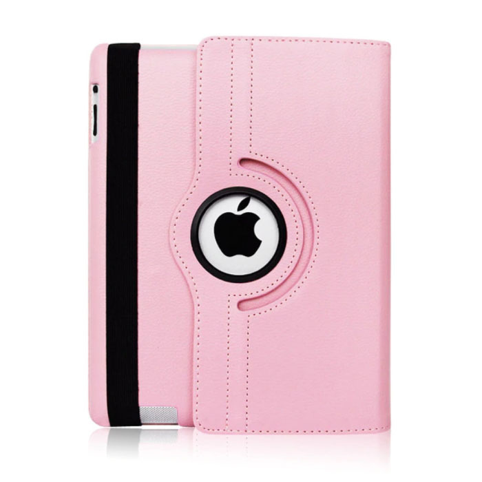 Stuff Certified Leren Vouwbare Cover voor iPad Air 3 - Multifunctioneel Hoesje Case Roze