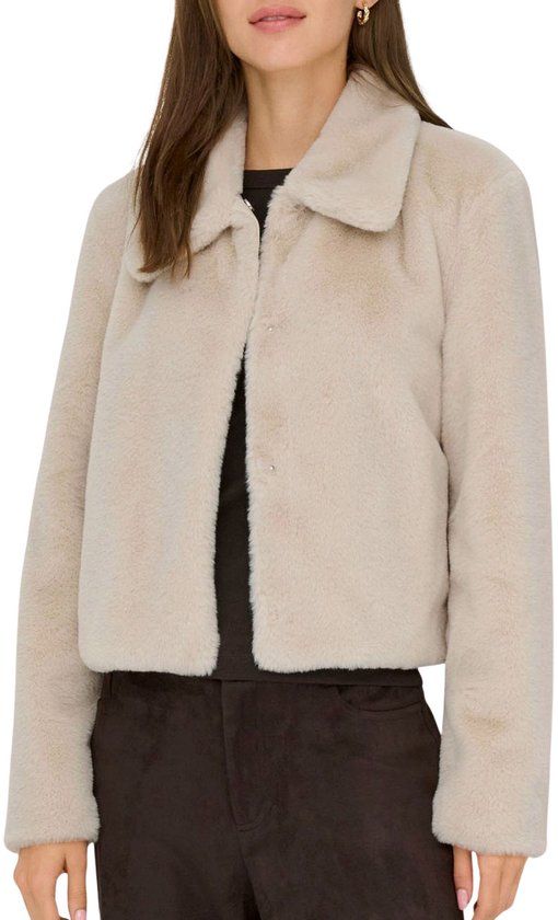 JDY JDYMACY FAUX FUR JACKET OTW NOOS Dames Jas