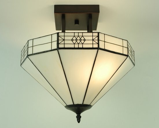 Arcade lampen Arcade AL0088 - Plafonniere - Tiffany lamp
