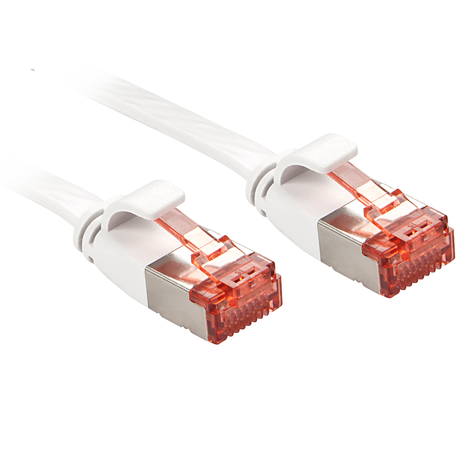 LINDY RJ45 Cat.6 U/FTP Netwerkkabel - 2m - Wit