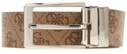 GUESS riem Milano Adjustable & Reversible Belt H35 W105 Beige / Brown bruine