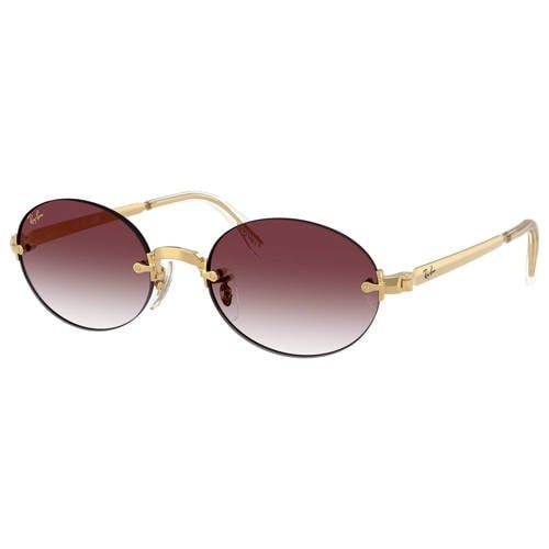 Ray-Ban x A$AP Rocky zonnebril RB3929 goudkleurig/paars