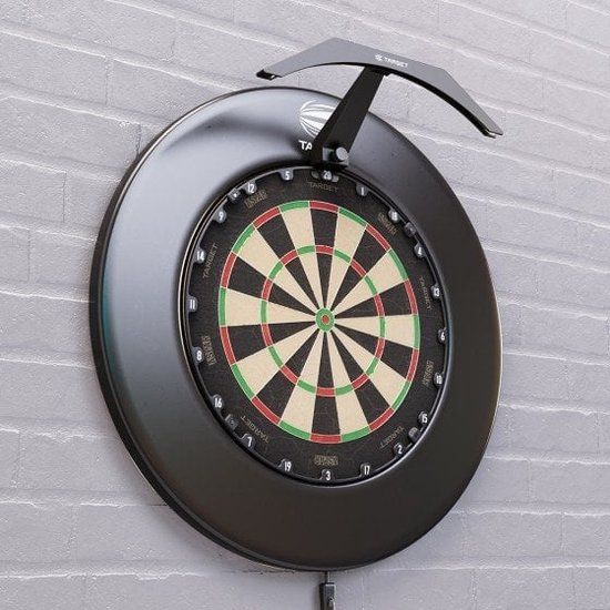 Target Darts LED Dartbord Verlichting - Heldere Dartbord Verlichting voor het hele bord | Extra Lange 3m Kabel | Past veilig op alle Dartborden | Eenvoudige Montage | Professionele Darts Accessoires
