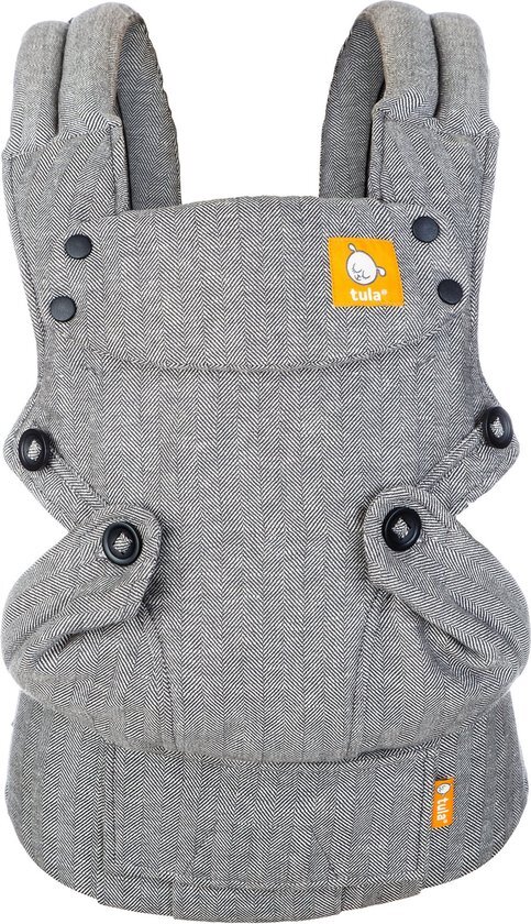 Tula Baby Draagzak Explore Linen Ash - ergonomische baby draagzak vanaf geboorte grijs