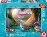 Schmidt Puzzle Vue avec cœur 1000 pièces