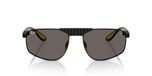 Ray-Ban Rb 3776m Lunettes de soleil unisexe noir pilote gris 58mm
