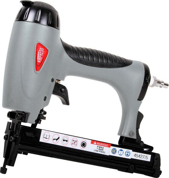 Airpress Pneumatische Tacker type 80 6 t/m 25 mm inclusief accessoires