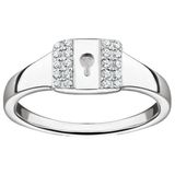 Thomas Sabo Dames Ring Sterling Zilver 925 TR2372-051-14