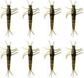 Savage Gear LB 3D TPE Mayfly Nymph - Vert - 5cm - 8 Stuks