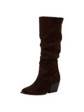 Tamaris Bottines femme 1-25503-47 304 Marron Cuir Talon bloc Fermeture éclair Bout pointu 37 EU