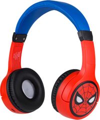 Ekids Spiderman - draadloze kinderkoptelefoon - met volumebegrenzing - lange speeltijd - met extra audiokabel - bluetooth