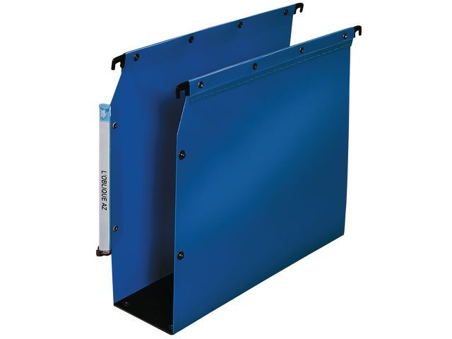 L'oblique Hangmap Ultimate® PP Lateraal - A4 - 80 mm - Blauw