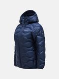 Peak Performance Helium Down Hood Women Blue Shadow - L