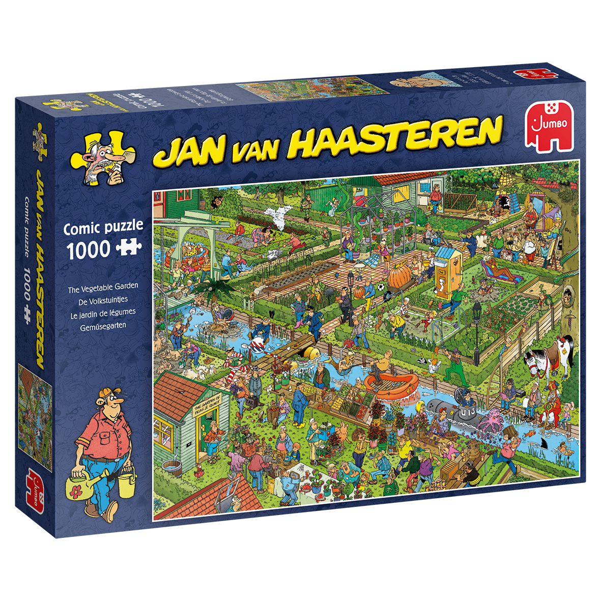 Jumbo Jan Van Haasteren - De Volkstuintjes (1000 Stukjes)