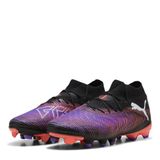 PUMA Future 8 Pro FG/AG Voetbalschoenen Unisex Maat 42.5 Puma Black / Puma White / Glowing Red