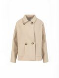 Coster Copenhagen Tussenjas ' Sienna ' crème