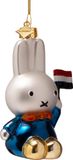 Vondels Nijntje Holland Christmas Ball - 10cm Glass,