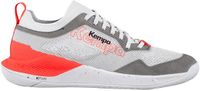Kempa Kourtfly Handbalschoenen voor heren, maat 42.5, wit/zwart/fluo rood