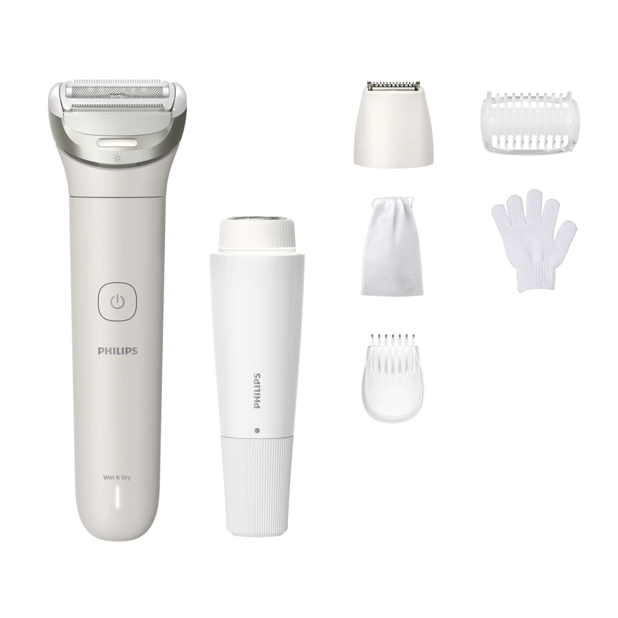Philips Series 8000 Lady Shaver BRL159/00 - Wet & Dry, Foil Shaver, White