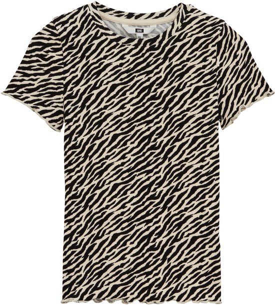 WE Fashion Meisjes T-shirt met luipaardprint