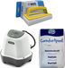 Intex - Système d'eau salée 26662GS & Sel de piscine 20 kg & Brosse de nettoyage WAYS