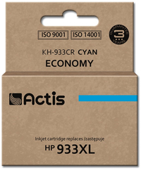 Actis ACTIS KH-933CR inkt (vervanging HP 933XL CN054AE; Standaard; 13 ml; blauw)