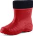Ladeheid Kinder Regenlaarzen - Rubber - met Binnenschoen - EVA - Wasbare Binnenschoen - LA-KL-EVA-Kids - Rood - 23