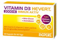 Hevert Arzneimittel GmbH & Co. KG Hevert Vitamine D3 Hevert 2000 IE Immun Aktiv, 60 capsules