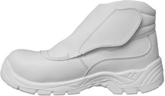 CRV Safe Worker 34877 | Hoge S3 Veiligheidsschoenen Leer Wit - Maat 40