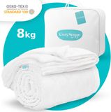CozySense Verzwaringsdeken 8kg - 140x200cm - Wit