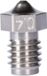 Phaetus PS M6 Vergulde koperen spuitmond 0,4 mm - 1,75 mm - 1 stuks