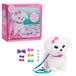 Barbie Chien qui marche interactif en peluche avec laisse et mouvement pendant | sons, accessoires, peluche, 23 cm, à partir de 3 ans