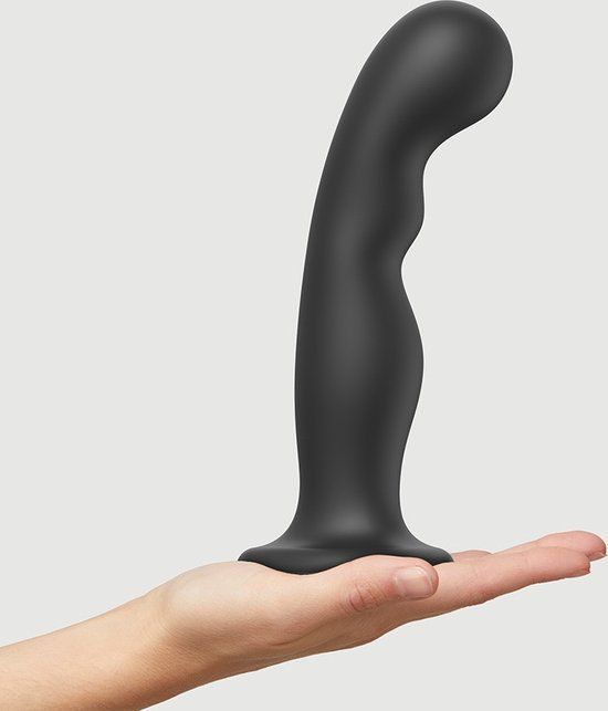 Strap-On-Me G-spot En P-spot Dildo Zwart Maat 2XL