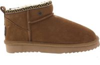 Warmbat Dames Pantoffels Durack Women Boot Tape Cognac - Maat 39
