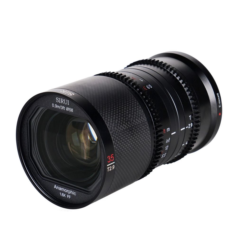 Sirui 35mm T2.9 1.6x Anamorphic Blue DJI DL - 6952060029238
