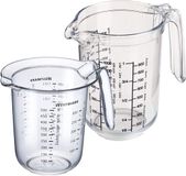 Westmark Gerda Theepotten 0,5 l en 1 l, Plastique, Transparent