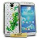 Accessory Master Fantasie Bloem Diamant-Hard Case Tas voor Samsung Galaxy S IV i9500 Groen
