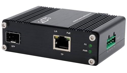 EXSYS EX-60340 industriële media-converter 60 W SFP -40 °C tot +75 °C