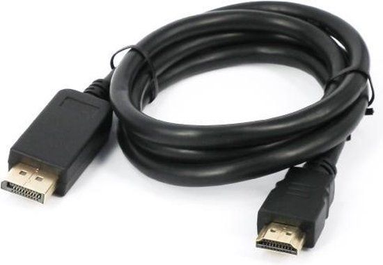 Nowlinq DisplayPort naar HDMI Kabel - 3 meter - Zwart