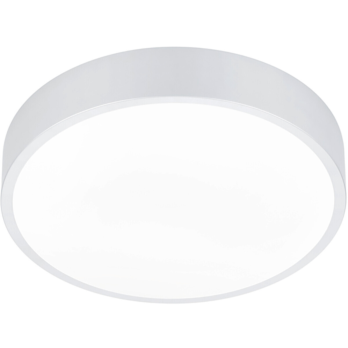 BES LED LED Plafondlamp - Plafondverlichting - Trion Wilson - 28W - Aanpasbare Kleur - Dimbaar - Rond - Mat Wit - Aluminium
