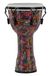 GEWA Liberty Djembé Tuning systeem: mechanisch (tuning lugs) - Diameter: 10" (25,4 cm) - Hoogte: 19,5" (49 cm) - Aantal Spanhaken: 6 - Patroon: Abstract