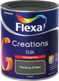Flexa Creations Lak Hoogglans - Factory Green - 750 ml