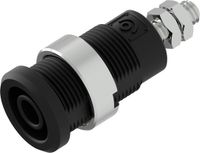 Electro PJP 3265-C-CD1-N Veiligheids-labconnector, female Zwart 1 stuk(s)