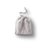 Bonamaison Sacs en coton imprimés à cordon, sac à provisions, réutilisable, écologique, pliable, taille : 30x40 cm, multicolore