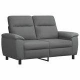 vidaXL Bank Donkergrijs 158 x 90 x 95 cm Stof