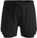 Odlo Zeroweight 5 inch 2-in-1 hardloopshort 2.0 - Mannen - XL