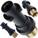 Rosfix Adaptateur M22x1,5mm vers Baïonnette - Haute Durabilité - 160 BAR, 60°C - Convient pour Kärcher