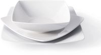 Excelsa Italiaans Design 18-Delige Shiny White Serviesset