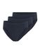 Schiesser Uncover by Schiesser 3PACK Supermini Heren Onderbroek - donkerblauw - Maat L